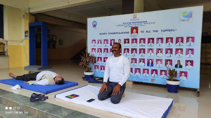 International Yoga Day Celebration - 2021 - aurangabadicse